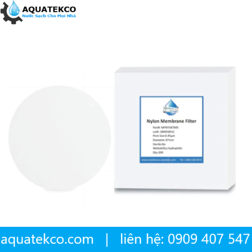 giấy lọc nylon 0.45 micromet